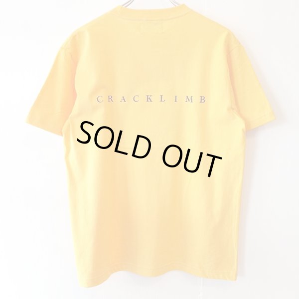 画像2: 【CRACKLIMB】FLOWER TEE (GOLD) (2)
