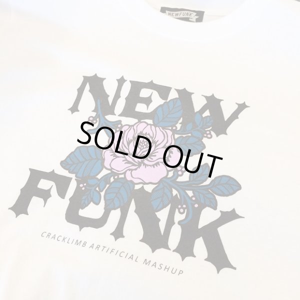 画像3: 【NEWFUNK】FLOWER TEE (WHITE) (3)