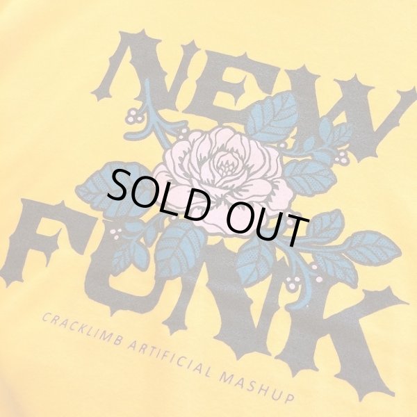 画像4: 【CRACKLIMB】FLOWER TEE (GOLD) (4)