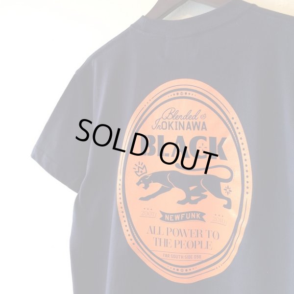 画像4: 【CRACKLIMB】 BLACK PANTHER TEE (NAVY) (4)