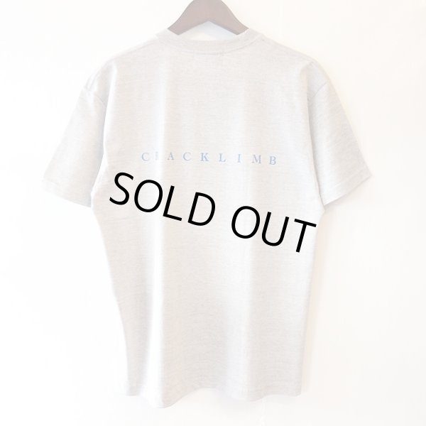 画像2: 【CRACKLIMB】 TO ZION TEE (GRAY) (2)