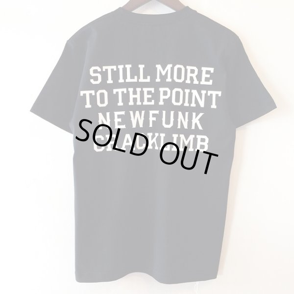 画像2: 【CRACKLIMB】NEWFUNK BOX POCKET TEE (BLACK) (2)