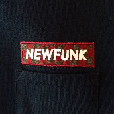 画像2: 【CRACKLIMB】NEWFUNK BOX POCKET TEE (BLACK)