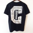 画像1: 【CRACKLIMB】EYEWASH TEE (BLACK) (1)