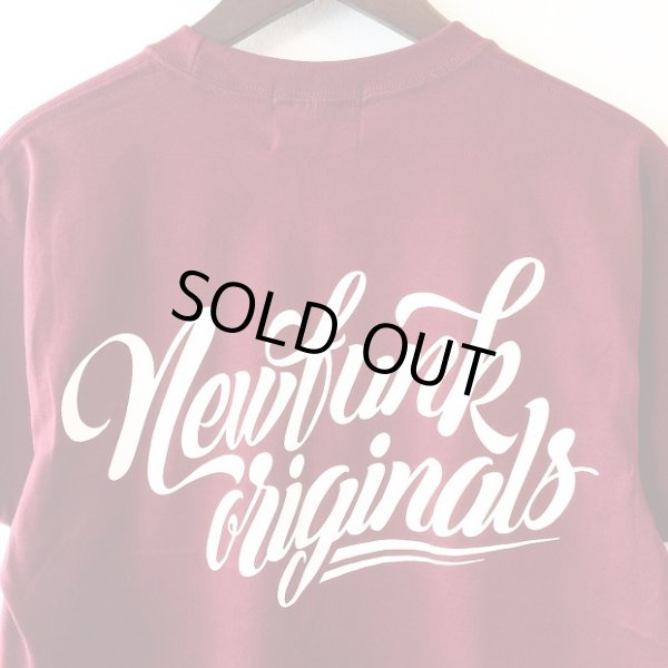 画像4: 【CRACKLIMB】NEWFUNK ORIGINAL'S TEE (WINE) (4)