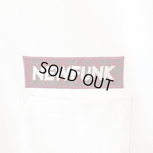 画像4: 【CRACKLIMB】NEWFUNK BOX POCKET TEE (WHITE) (4)