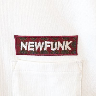 画像2: 【CRACKLIMB】NEWFUNK BOX POCKET TEE (WHITE)