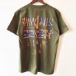 画像1: 【CRACKLIMB】NEWFUNK×PITC DINERO 2078 TEE (MOSS GREEN) (1)