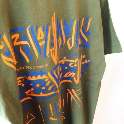 画像2: 【CRACKLIMB】NEWFUNK×PITC DINERO 2078 TEE (MOSS GREEN)