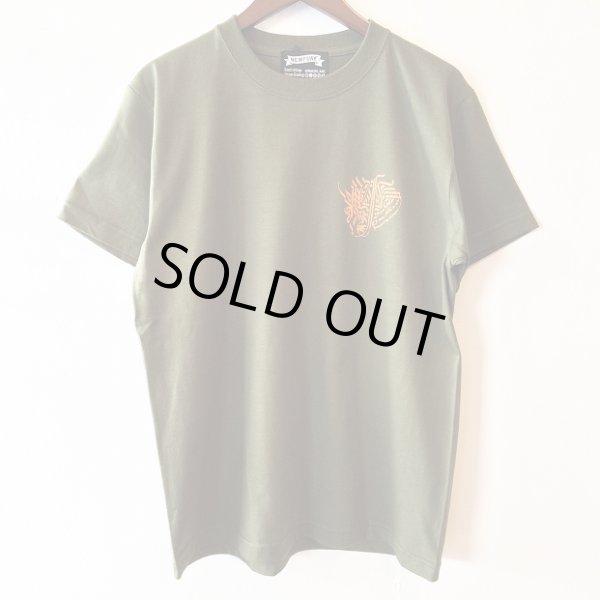 画像2: 【CRACKLIMB】NEWFUNK×PITC DINERO 2078 TEE (MOSS GREEN) (2)