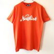 画像1: 【CRACKLIMB】'17 NEWFUNK LOGO TEE (ORANGE) (1)