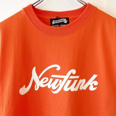 画像1: 【CRACKLIMB】'17 NEWFUNK LOGO TEE (ORANGE)