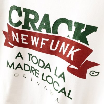 画像2: 【CRACKLIMB】FLAG TEE (WHITE)