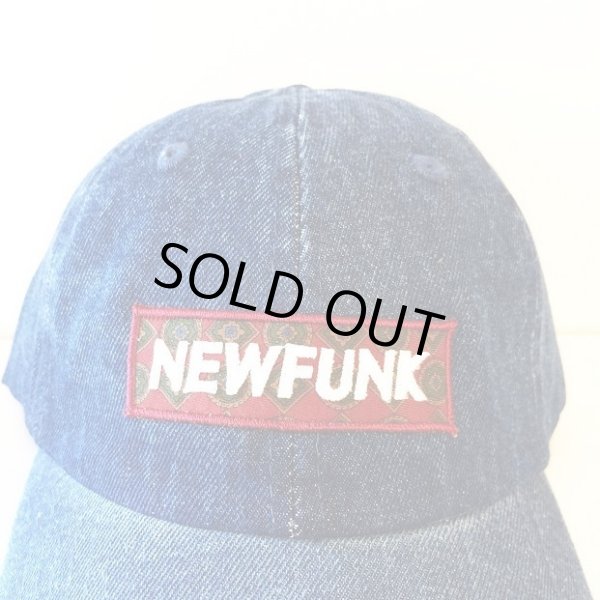 画像3: 【CRACKLIMB】NF BOX LOGO 6 PANEL CAP (DENIM) (3)