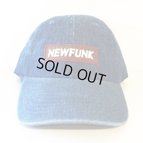 画像2: 【CRACKLIMB】NF BOX LOGO 6 PANEL CAP (DENIM) (2)
