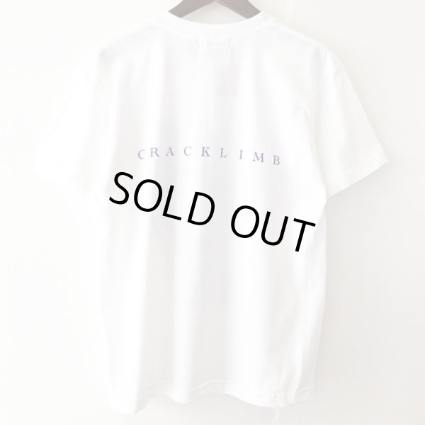 画像2: 【CRACKLIMB】PAISLEY SKULL TEE (WHITE) (2)