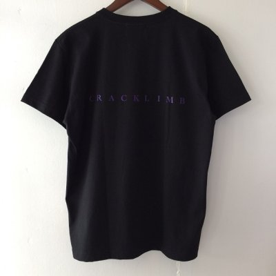 画像3: 【CRACKLIMB】PAISLEY SKULL TEE (BLACK)