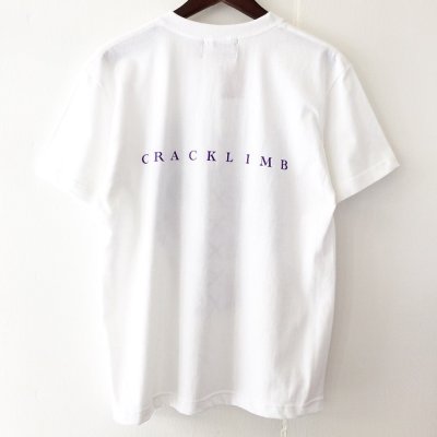 画像3: 【CRACKLIMB】PAISLEY SKULL TEE (WHITE)