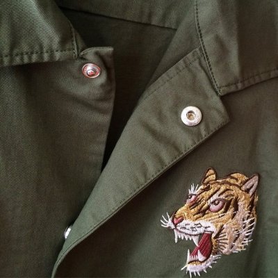 画像2: 【NEWFUNK】TIGER WORK SHIRT