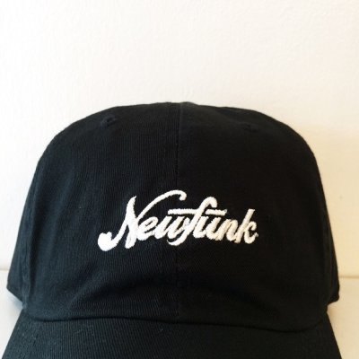 画像1: 【NEWFUNK】’17 NEWFUNK LOGO 6 PANEL CAP (BLACK)