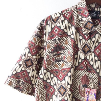 画像1: Asian Handle Shirt / size: XL