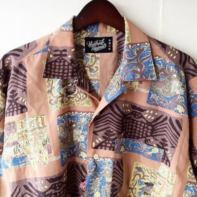 画像1: Middle East Mural Shirt / size: XL