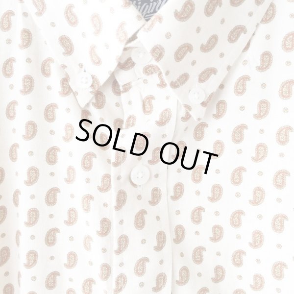 画像3: Cream Paisley Shirt / size: L (3)