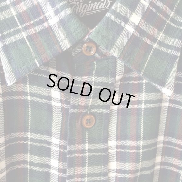 画像3: Green Check Shirt / size: M (3)