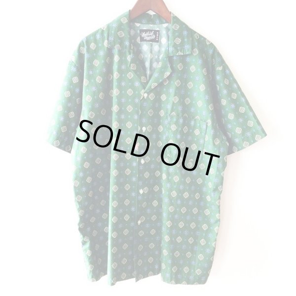 画像1: Green Emblem Shirt / size: XL (1)