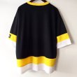 画像2: 【CRACKLIMB】NEWFUNK HOCKEY SHIRT (BLACK) (2)