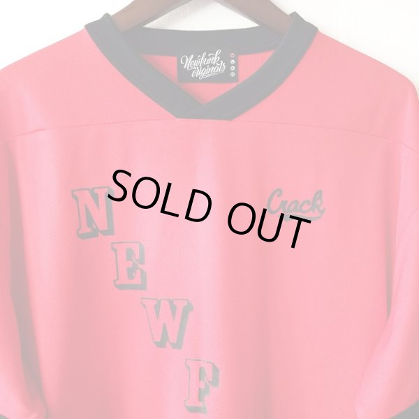 画像3: 【CRACKLIMB】NEWFUNK HOCKEY SHIRT (RED) (3)