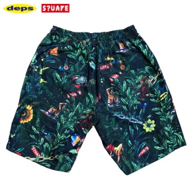 画像1: 【SQUARE】DEPS×SQUARE "HYBRID SHORTS"