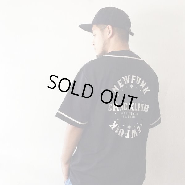 画像7: 【CRACKLIMB】C&C BASEBALL SHIRT (BLACK) (7)