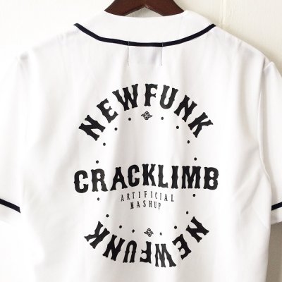 画像2: 【CRACKLIMB】C&C BASEBALL SHIRT (WHITE)