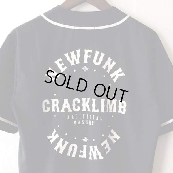 画像4: 【CRACKLIMB】C&C BASEBALL SHIRT (BLACK) (4)