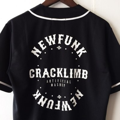 画像2: 【CRACKLIMB】C&C BASEBALL SHIRT (BLACK)