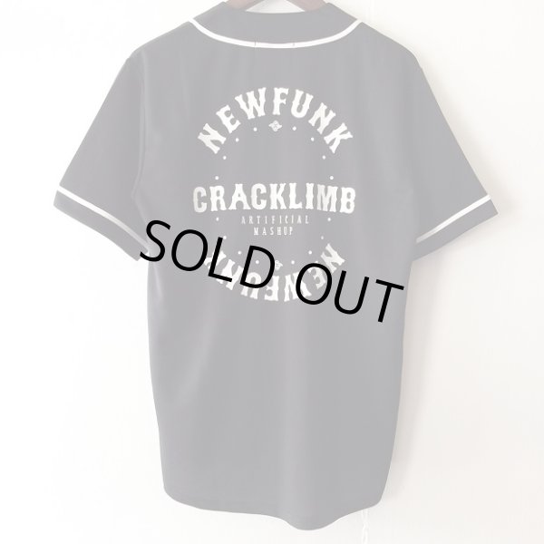 画像2: 【CRACKLIMB】C&C BASEBALL SHIRT (BLACK) (2)