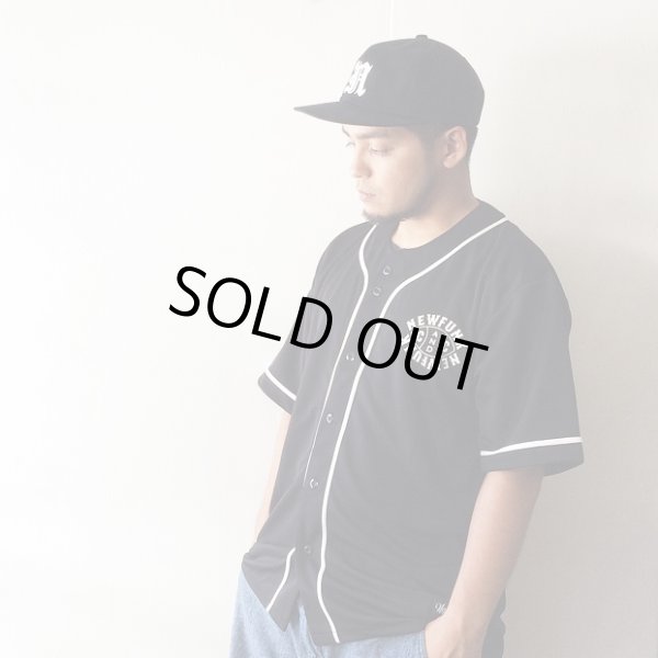 画像6: 【CRACKLIMB】C&C BASEBALL SHIRT (BLACK) (6)