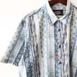 画像2: Bleu Marble Shirt / size: L (2)