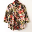 画像1: Flower Shirt / size: M (1)