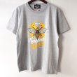 画像1: 【CRACKLIMB】Honey Bee TEE / NEWFUNK 8th Anniversary (GRAY) (1)