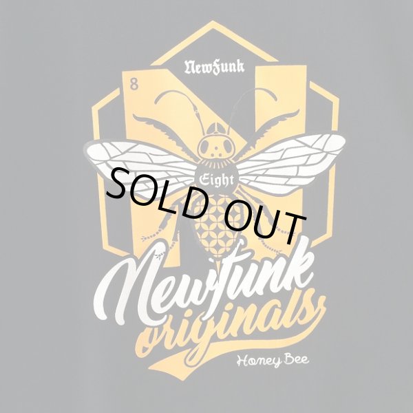 画像4: 【NEWFUNK】Honey Bee TEE (BLACK) (4)