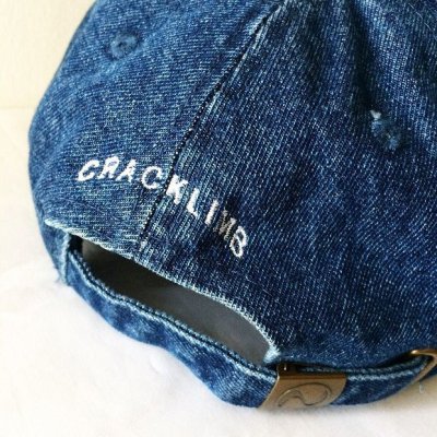 画像2: 【CRACKLIMB】BLACK PANTHER 6 PANEL CAP (INDIGO)