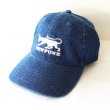 画像1: 【CRACKLIMB】BLACK PANTHER 6 PANEL CAP (INDIGO) (1)