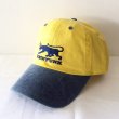 画像1: 【CRACKLIMB】BLACK PANTHER 6 PANEL CAP (YELLOW) (1)