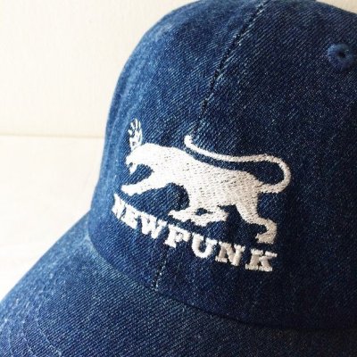 画像1: 【CRACKLIMB】BLACK PANTHER 6 PANEL CAP (INDIGO)