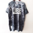 画像1: 【LIBE BRAND】LIBE x DYE / TIE DYE BIG LOGO TEE  (1)