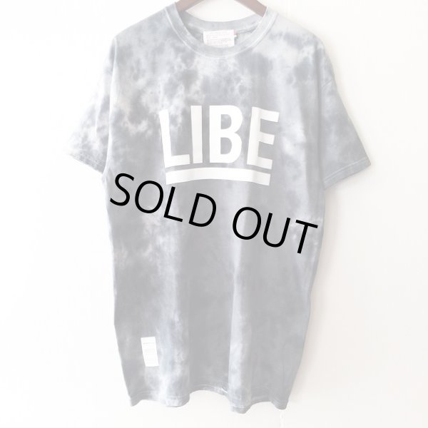 画像1: 【LIBE BRAND】LIBE x DYE / TIE DYE BIG LOGO TEE  (1)