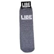 画像2: 【LIBE BRAND】BIG LOGO SOX (GRAY) (2)