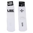 画像1: 【LIBE BRAND】BIG LOGO SOX (WHITE) (1)